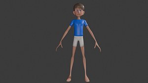 Whiteman 3D model