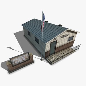 post office 3d max