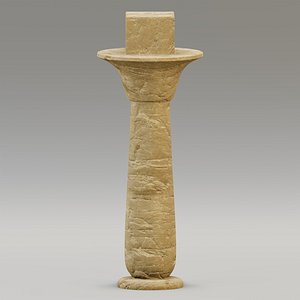 3D egyptian column