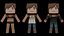 Postać kobieca inspirowana Minecraftem