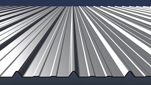 Metal sheet roofing 25O16