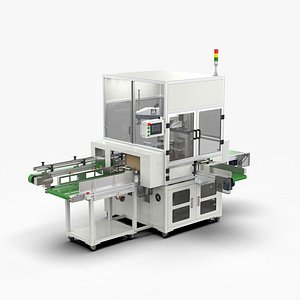 3D Automatic Unpacking and Packing Medicine Bottles Machine