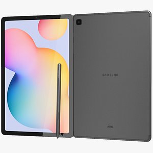 3D realistic samsung galaxy tab model