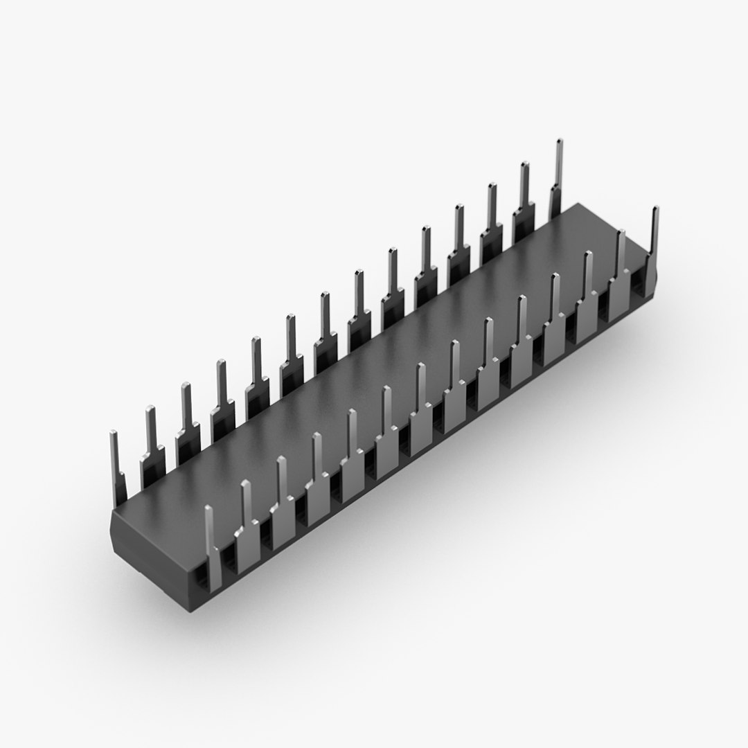 Atmel Atmega328 3D Model - TurboSquid 1304712