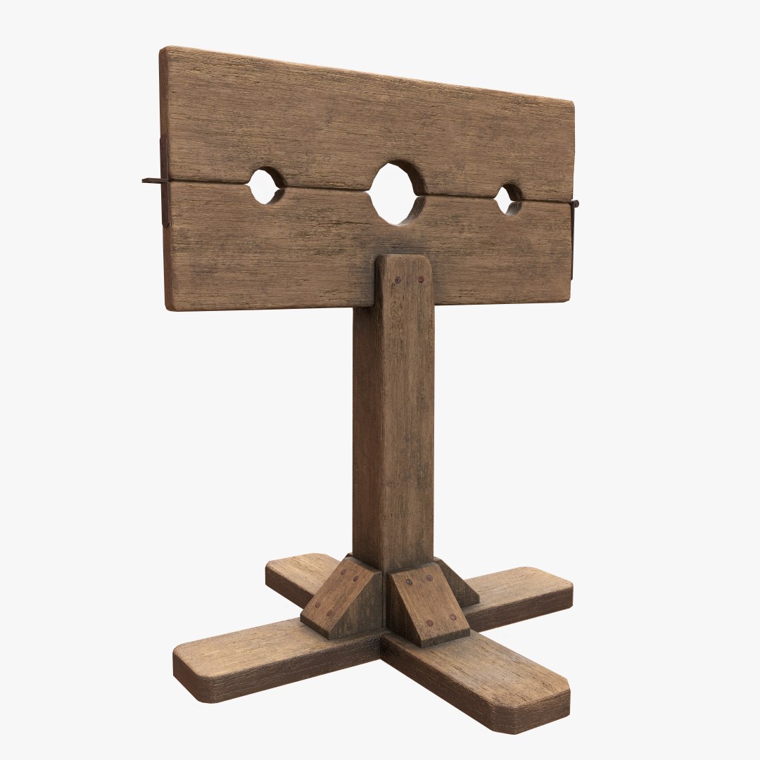 3D inquisition pillory - TurboSquid 1564285