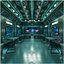 Sci Fi Interior Station 3D model