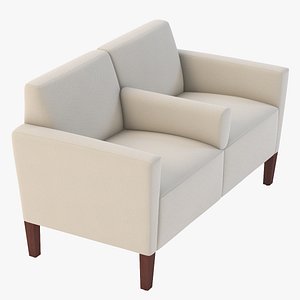 Nemschoff Brava Classic 861-25-2 Photorealistic Public Seating