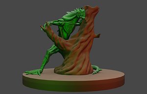 3D Ancient Lizard  3D Model