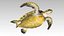 Green Sea Turtle Animated 3D model