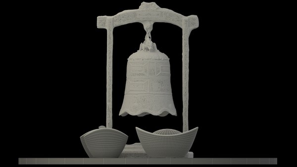 Bell Yuanbao 3d Model Turbosquid 1692115 Bell Yuanbao 3d Model Turbosquid 1692115