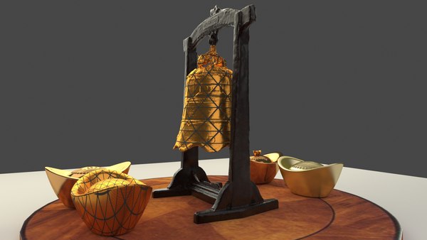 Bell Yuanbao 3d Model Turbosquid 1692115 Bell Yuanbao 3d Model Turbosquid 1692115