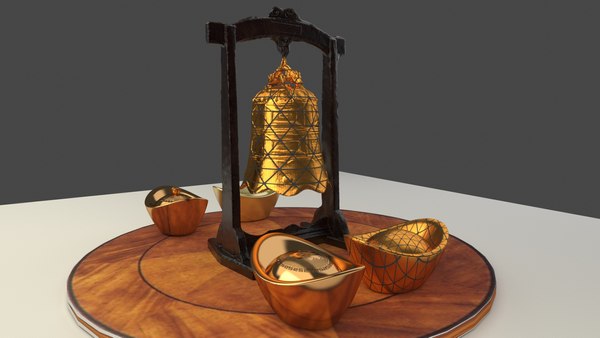 Bell Yuanbao 3d Model Turbosquid 1692115 Bell Yuanbao 3d Model Turbosquid 1692115