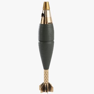 M525 Round Ammunition 3D model