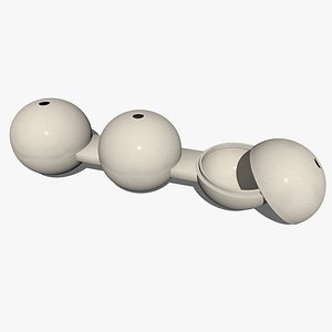 3d ice ball mold model