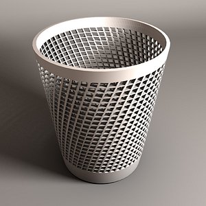3d garbage bin
