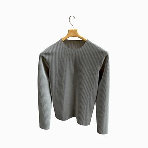 3D Jumper on the Hanger - Mens Clothing - Thick knit  - 3D Asset