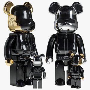 Bearbrick  Daft Punk  Alive