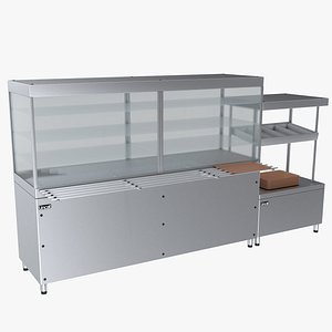 Glass Front Deli Counter