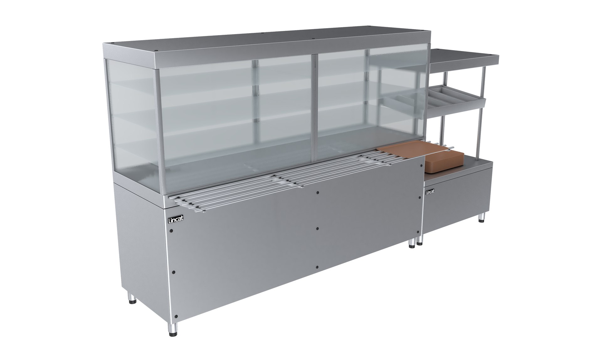 3D Model Glass Front Deli Counter - TurboSquid 2277207