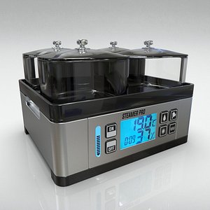 food steamer 3D model