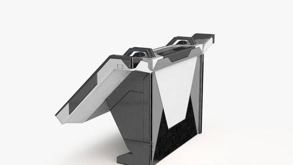 Sci Fi Control Panel Table L 3D model - TurboSquid 2028326