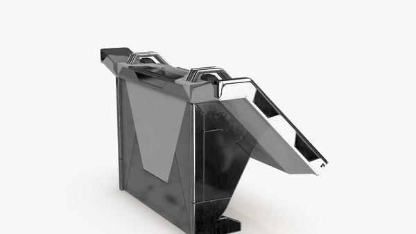 Sci Fi Control Panel Table L 3D model - TurboSquid 2028326