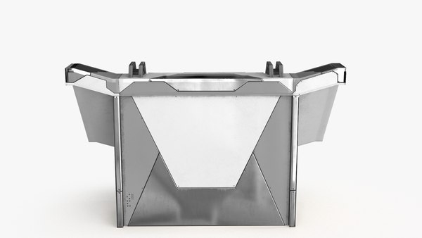 Sci Fi Control Panel Table L 3D model - TurboSquid 2028326