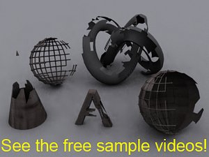 3d model animation construction