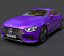 メルセデスAMG GT63 V8 ビターボ スポーツセダン - 超高精細3D車両アセット