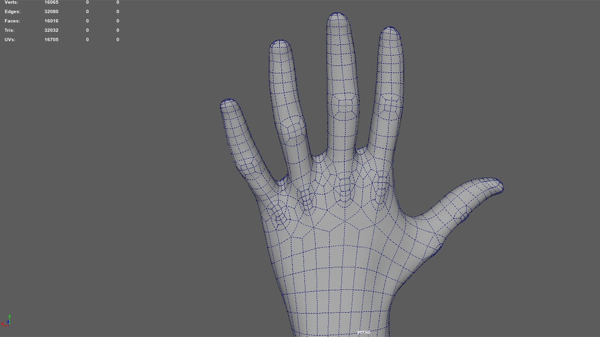 Hand Lowpoly Model - TurboSquid 2129425