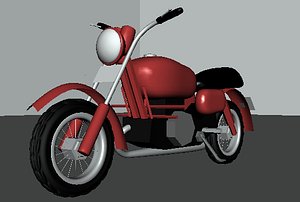 Lowpoly Bike model