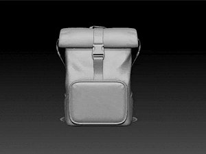 3D PackPack Luggage Bag knapsack travel waterproof Sculpture