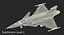 Saab JAS 39 Gripen 3D Model