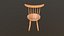 Silla moderna modelo 3D AR VR