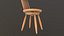 Silla moderna modelo 3D AR VR