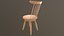 Silla moderna modelo 3D AR VR