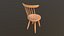 Silla moderna modelo 3D AR VR