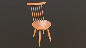 Modern Chair 3D Model AR VR 3D model