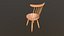 Silla moderna modelo 3D AR VR
