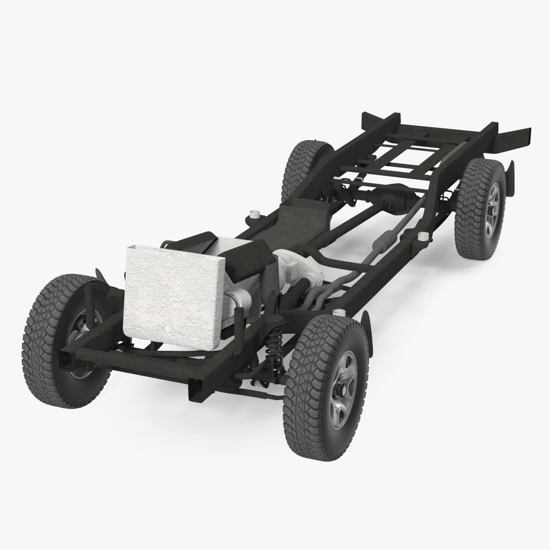 Offroad Vehicle Chassis 3D model preview
