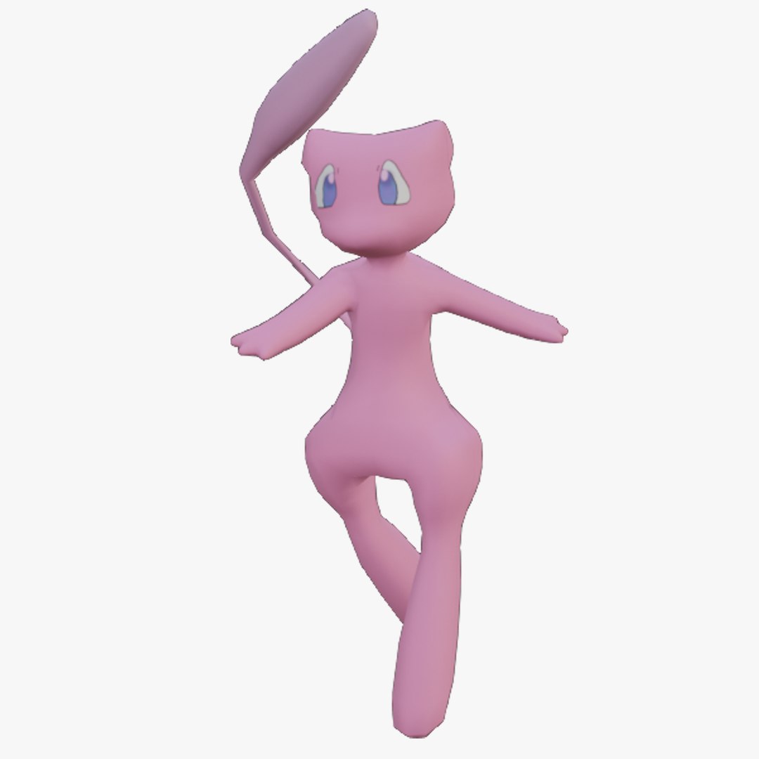 3D MEW FROM POKEMON Model - TurboSquid 2248006