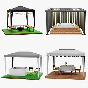 Gazebo Setups - Four Types 4