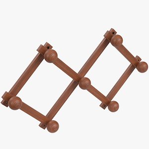 Wall mounted clothes hanger
