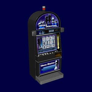 3d model casino slot machine