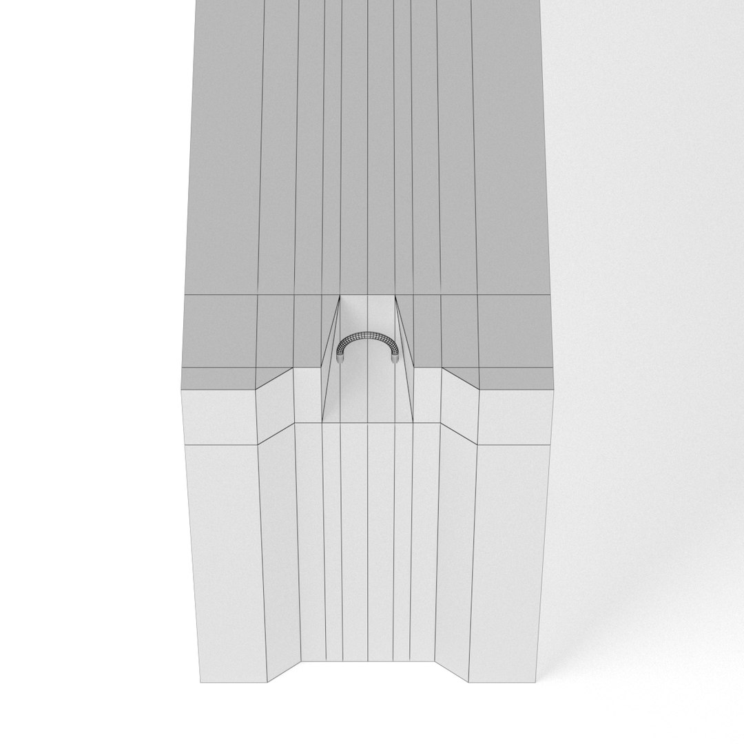 Concrete Block Foundation 3D Model TurboSquid 1568544