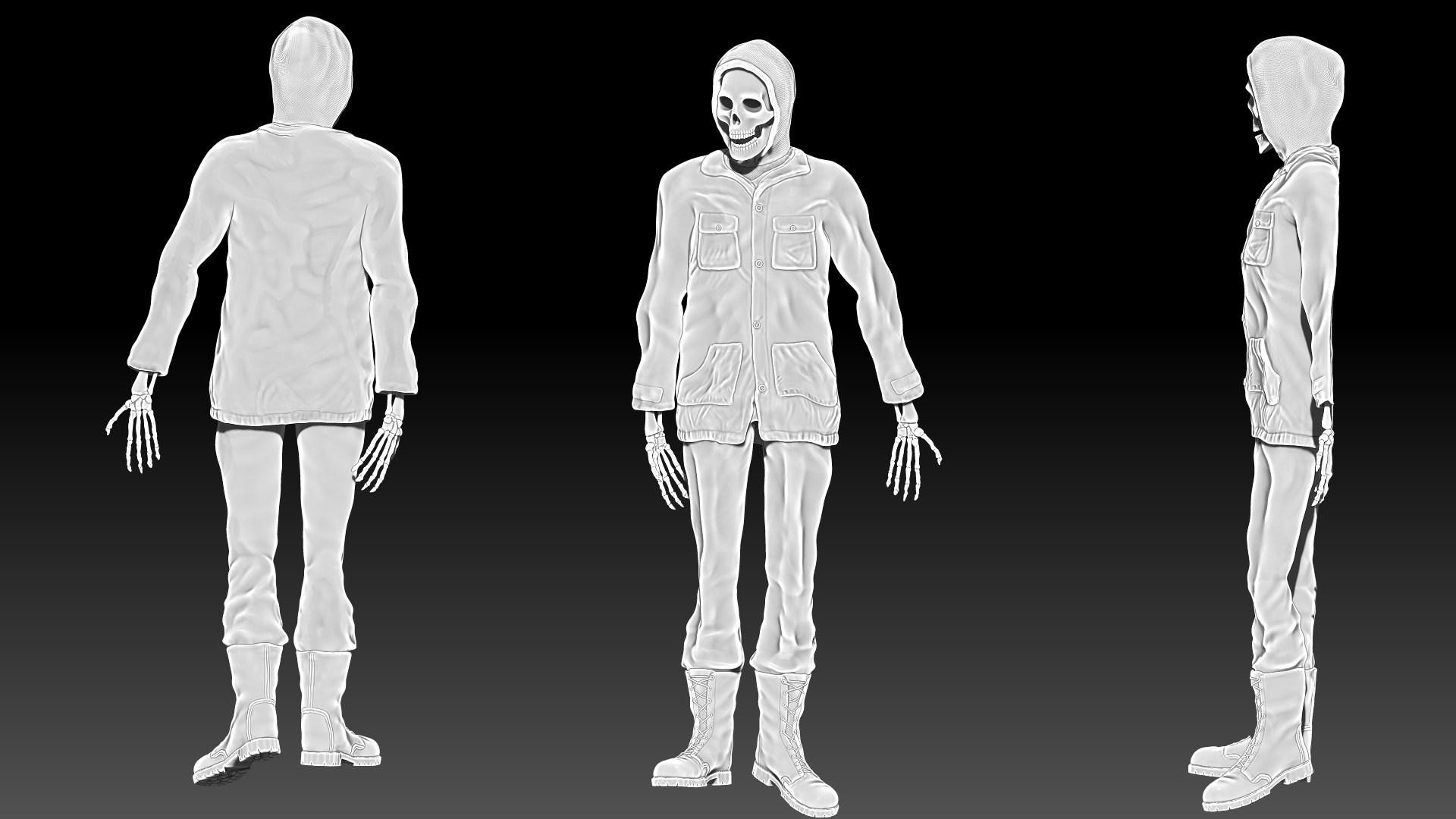 3D Stalker Soldiers Model - TurboSquid 2258387