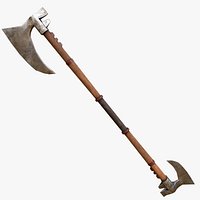 Glaive Axe Game Ready