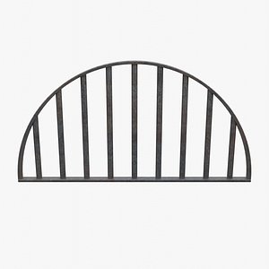 Old Semicircular Sewer Grate