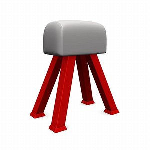 3d model of gym equipment