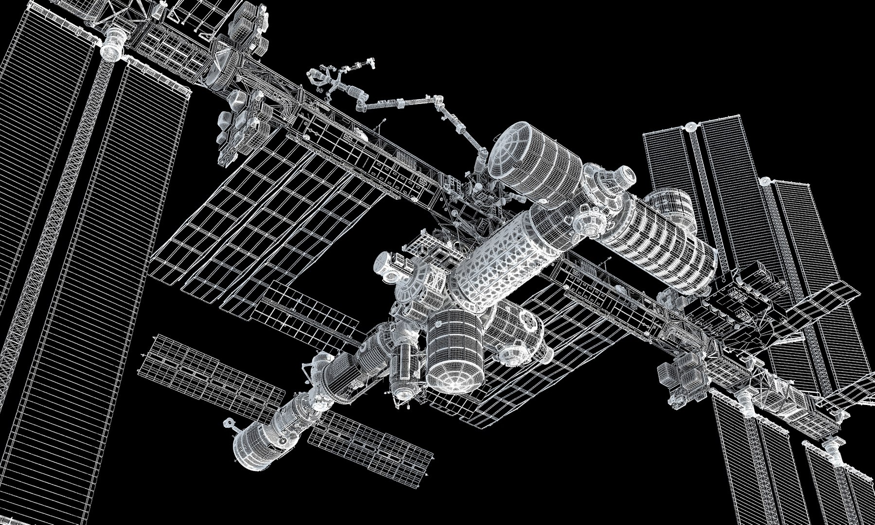 3D iss international space station model - TurboSquid 1402743